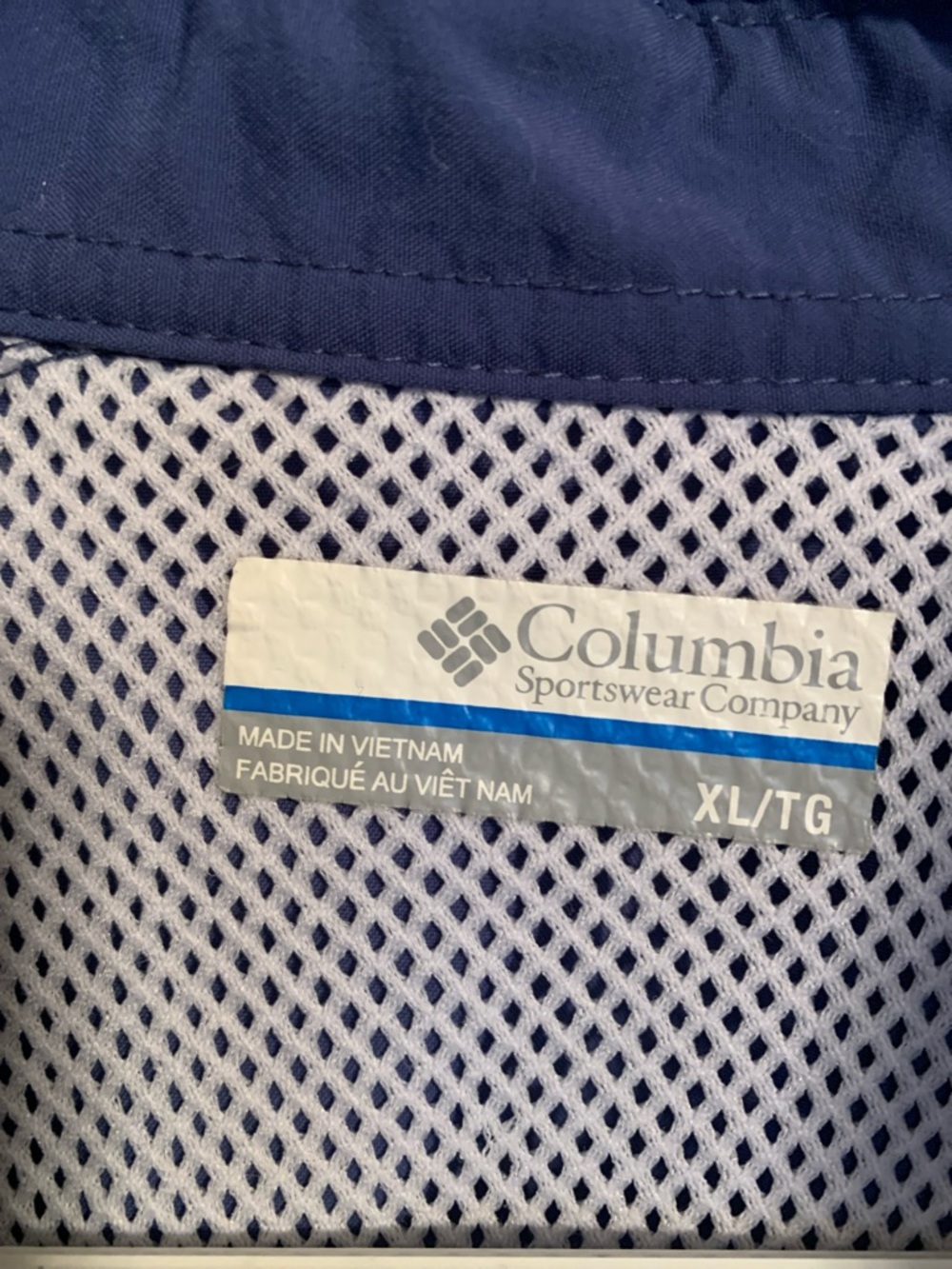 Columbia Men's Long Sleeve Fishing Shirt - Navy Blue - Picture 2 of 7